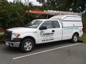 Giddens Air Conditioning Truck